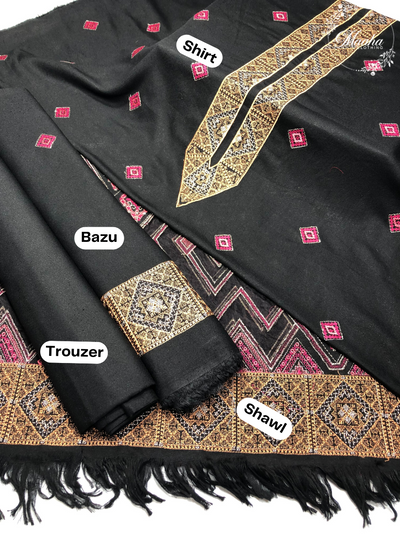 KARANDI  Shawl Suit