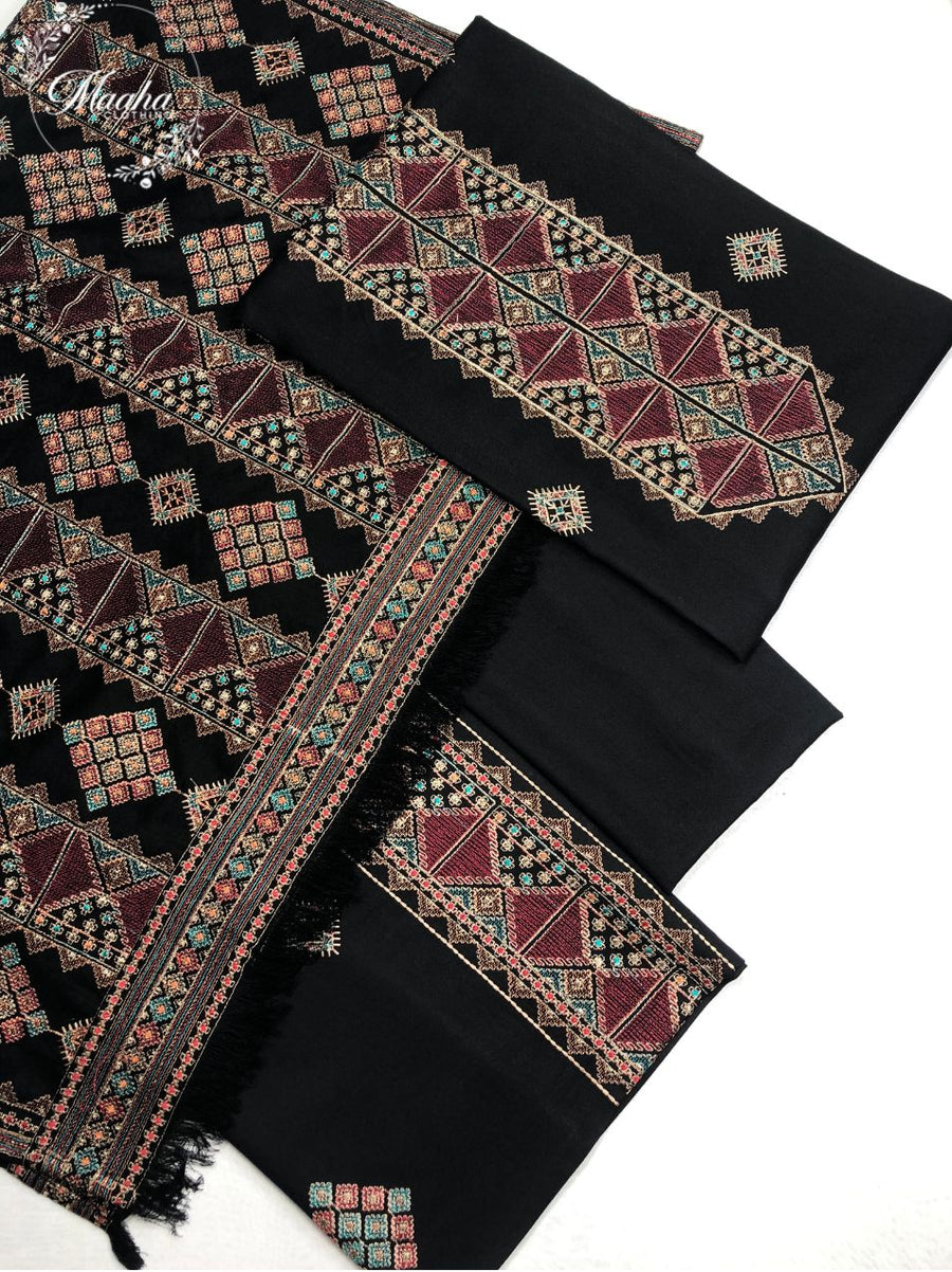 KARANDI SHAWL SUIT