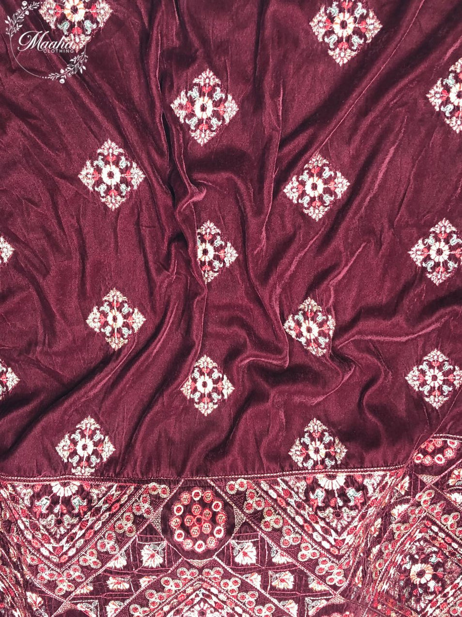 Velvet Shawl 3P