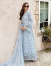 Maaha - MC - 1170 (lawn 3 piece organza duppatta size 8 meter approx)