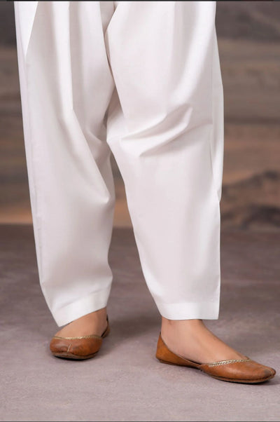 Maaha - Shalwar/Trouser Unstitched - Cotton