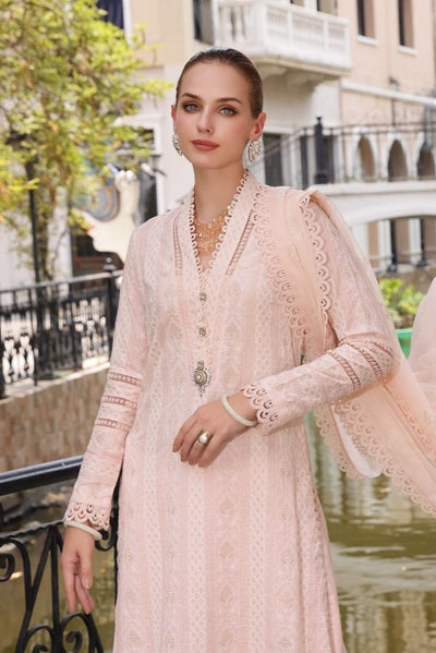 Bareeze eid collection  Lawn 3 piece suit  Organza duppata